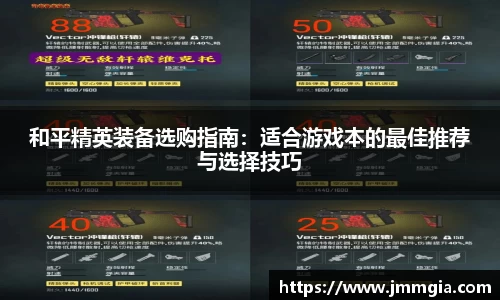 和平精英装备选购指南：适合游戏本的最佳推荐与选择技巧